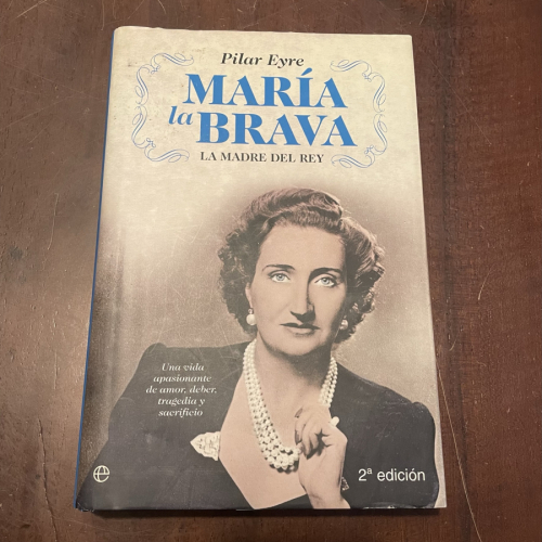 Portada del libro de María la brava