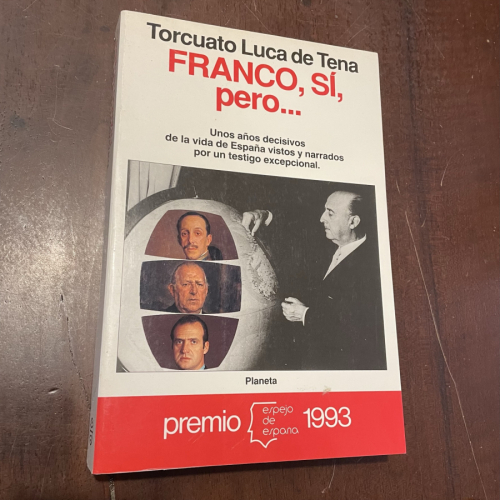 Portada del libro Franco, sí, pero...