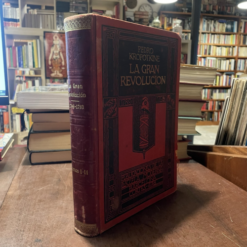 Portada del libro La gran revolución 1789-1793. Tomo I