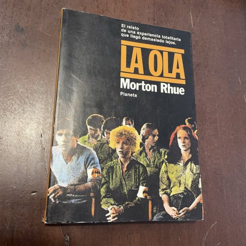 Portada del libro de La ola