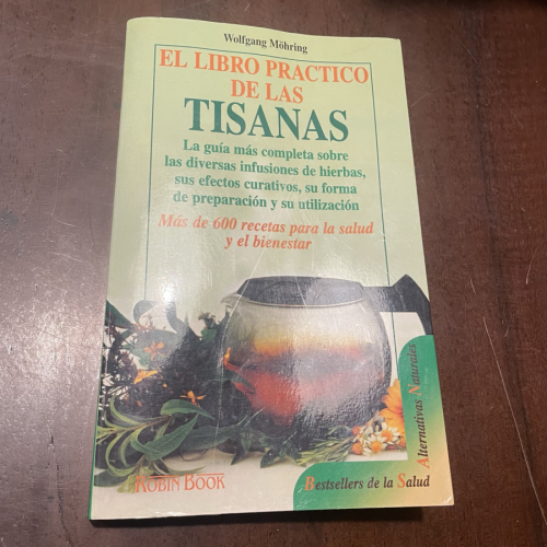 Portada del libro de El libro práctico de las tisanas