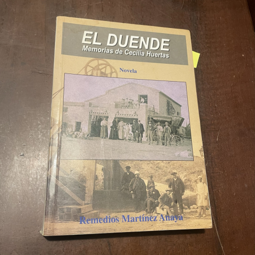 Portada del libro de El duende. Memorias de Cecilia Huertas
