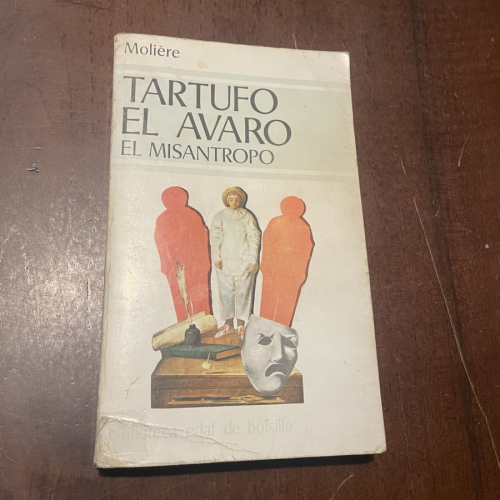 Portada del libro de Tartufo, o el impostor. El ávaro. El misántropo