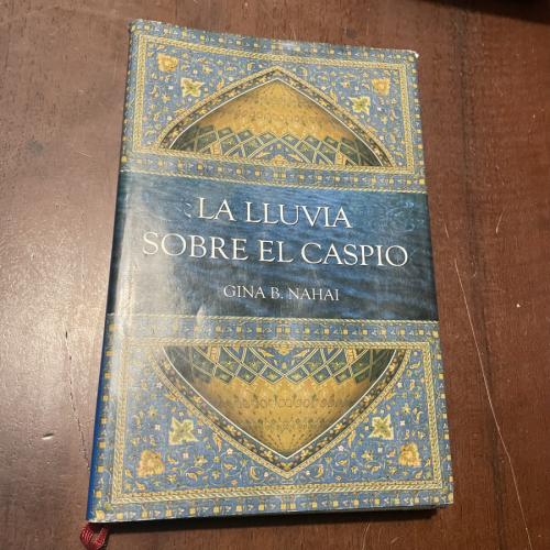 Portada del libro de La lluvia sobre el Caspio