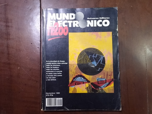 Portada del libro de Mundo electrónico Nº 200. Noviembre 1989