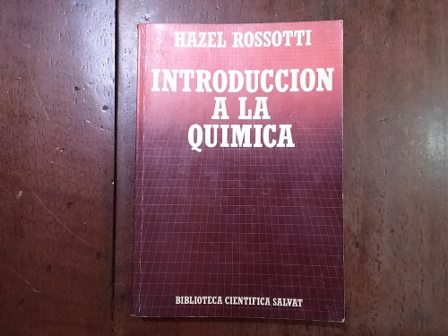 Portada del libro de Introducción a la química