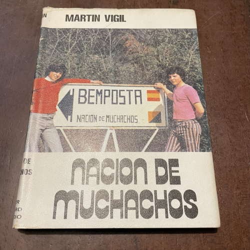 Portada del libro de Nación de muchachos