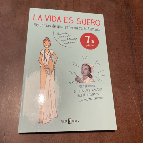 Portada del libro de La vida es suero
