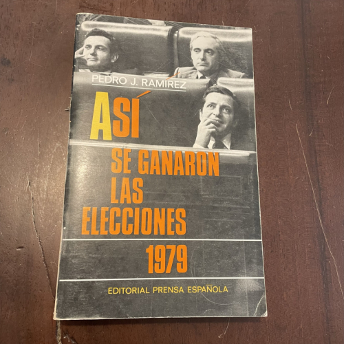 Portada del libro de Así se ganaron las elecciones 1979