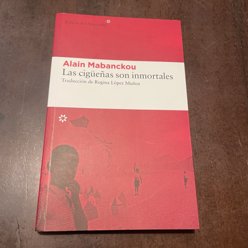 Portada del libro de Las cigüeñas son inmortales