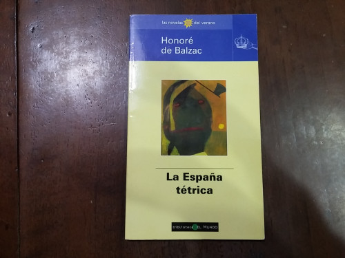 Portada del libro de La España tétrica