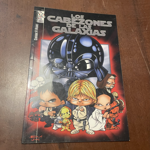 Portada del libro de Los cabezones de las galaxias