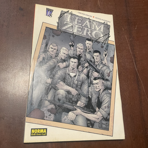 Portada del libro de Team Zero (spanish)