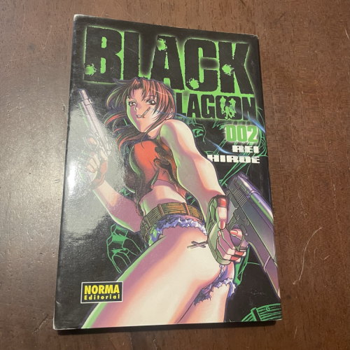 Portada del libro de Black lagoon 2