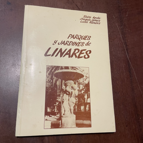 Portada del libro de Parques y jardines de Linares