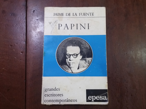 Portada del libro de Papini