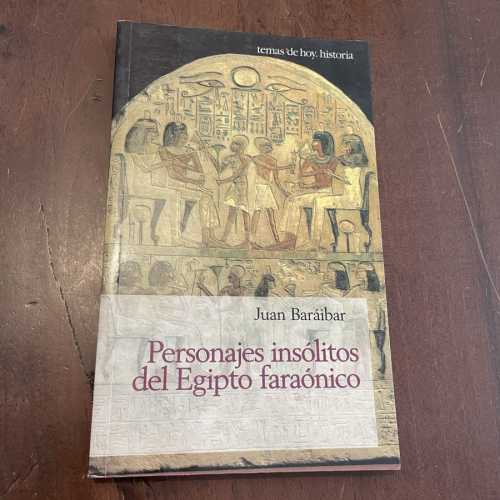 Portada del libro de Personajes insólitos del Egipto faraónico