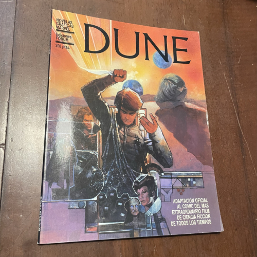 Portada del libro Dune adaptación oficial