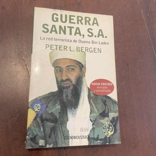 Portada del libro de Guerra Santa, S.A.