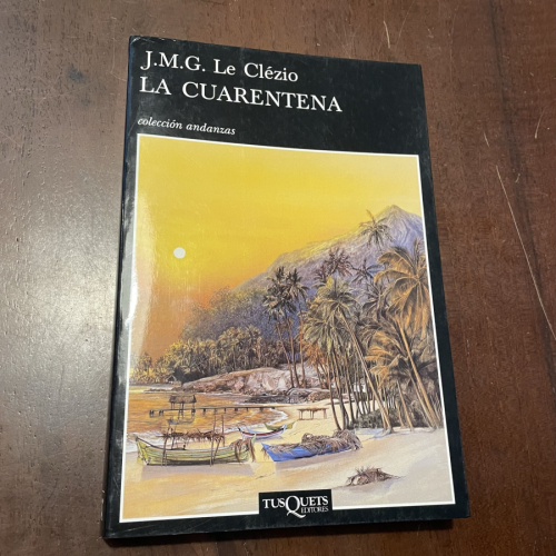 Portada del libro de La cuarentena