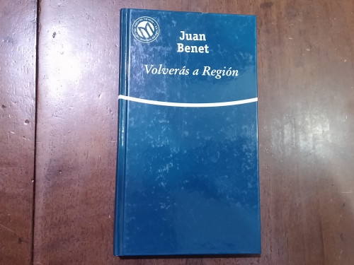 Portada del libro de Volverás a Región