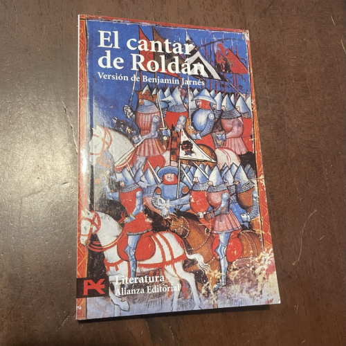 Portada del libro de El cantar de Roldán