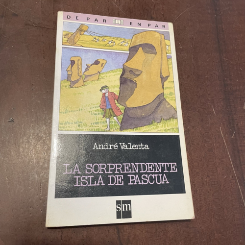 Portada del libro de La sorprendente isla de Pascua