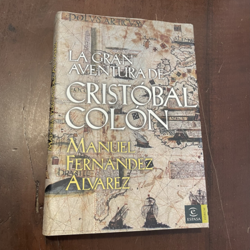 Portada del libro de La gran aventura de Cristóbal Colón
