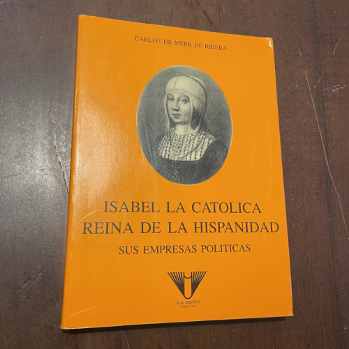 Portada del libro de Isabel la Católica. Reina de la Hispanidad