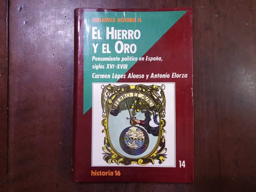 Portada del libro de El hierro y el oro