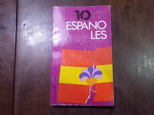 Portada del libro de 10 narradores españoles