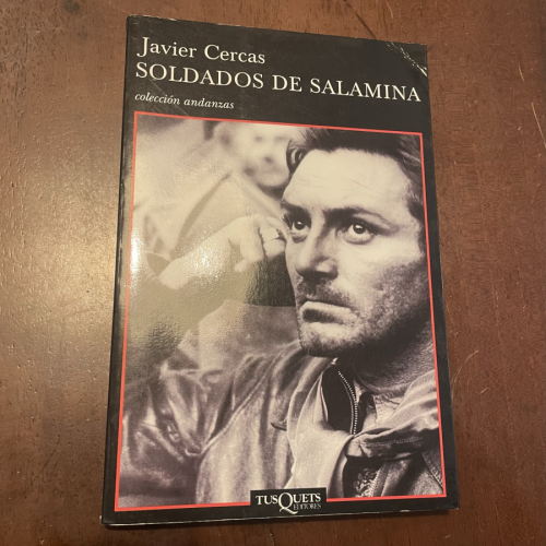 Portada del libro de Soldados de Salamina