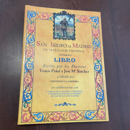 Portada del libro de San Isidro de Madrid