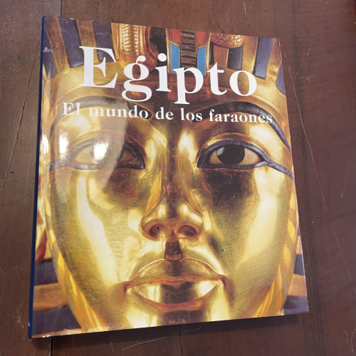 Portada del libro de Egipto. El mundo de los faraones