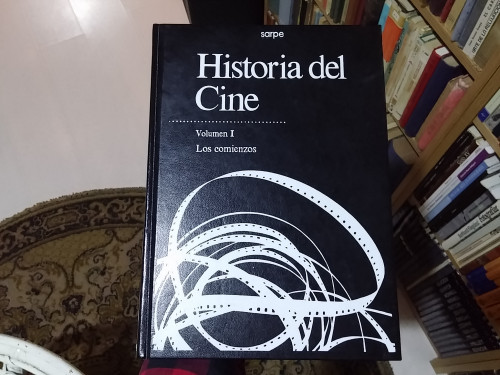 Portada del libro de Historia del Cine. Vol I