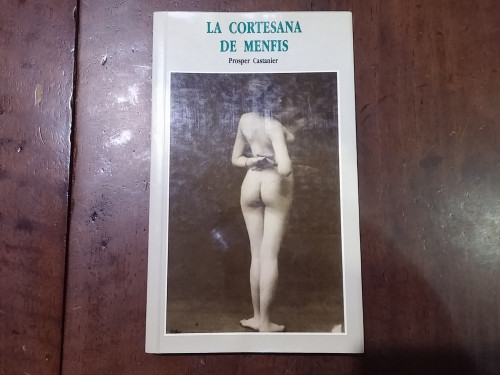 Portada del libro La cortesana de Menfis