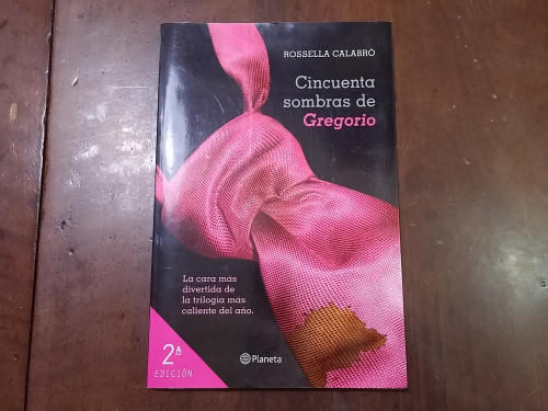 Portada del libro de Cincuenta sombras de Gregorio