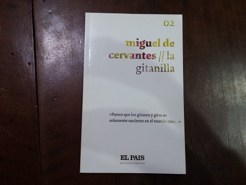 Portada del libro de La gitanilla