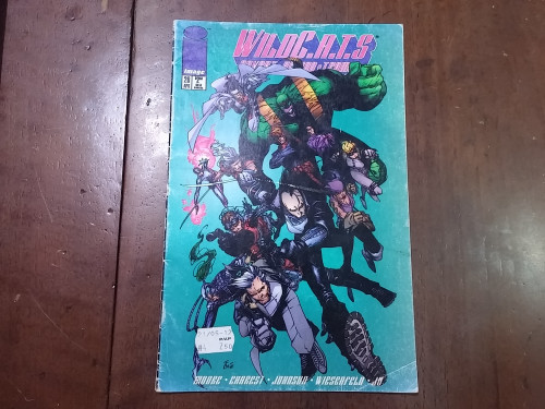 Portada del libro de Wildc.a.t.s nº 28. Covert Action Teams