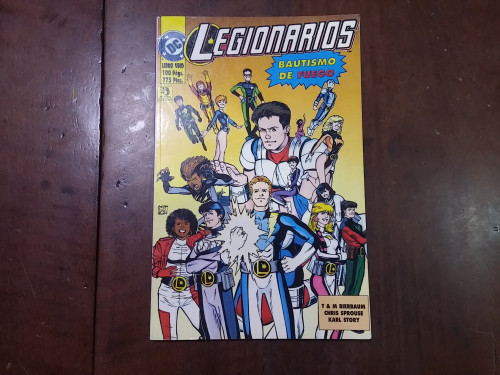 Portada del libro de Legionarios. Libro uno. Bautismo de fuego