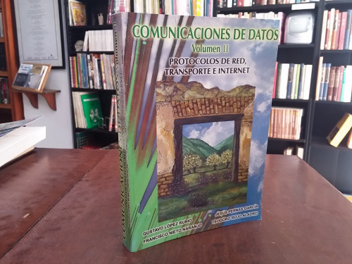 Portada del libro de Comunicaciones de datos. Volumen II. Protocolos de red, transporte e internet