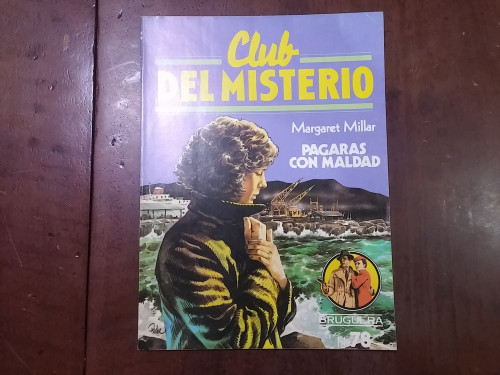 Portada del libro de Club del Misterio nº 78. Pagarás con maldad