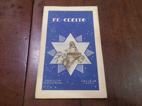 Portada del libro de Pe-cecito. Colección Colorín nº7