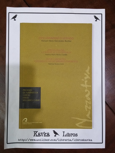 Portada del libro de Descubrimiento vedado; Kristallnacht, la noche de los cristales; Entre corchetes: fotografía de un amargo...
