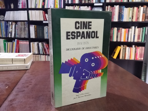 Portada del libro de Cine español 1951/1978. Diccionario de directores