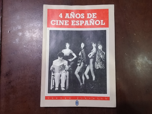 Portada del libro de 4 años de cine español