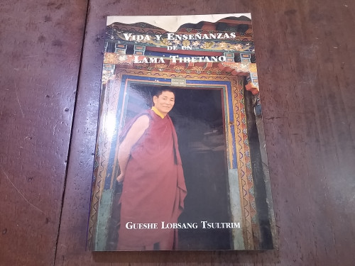 Portada del libro de Vida y enseñanzas de un Lama Tibetano