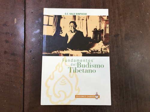 Portada del libro de Fundamentos del budismo tibetano