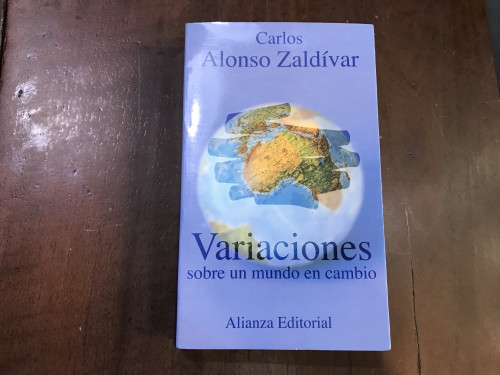 Portada del libro de Variaciones sobre un mundo en cambio