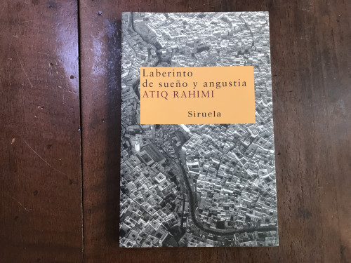 Portada del libro de Laberinto de sueño y angustia